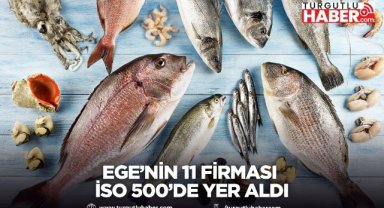 Ege’nin 11 Firması İSO 500’de Yer Aldı