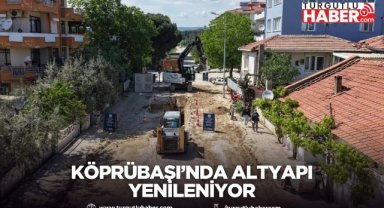 Köprübaşı’nda Altyapı Yenileniyor