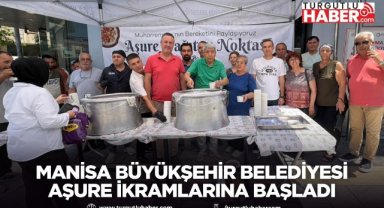 Manisa Büyükşehir Belediyesi Aşure İkramlarına Başladı