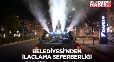 Manisa Büyükşehir Belediyesi'nden İlaçlama Seferberliği