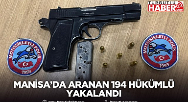 Manisa'da Aranan 194 Hükümlü Yakalandı