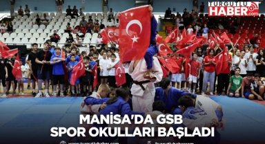 Manisa'da GSB Spor Okulları başladı