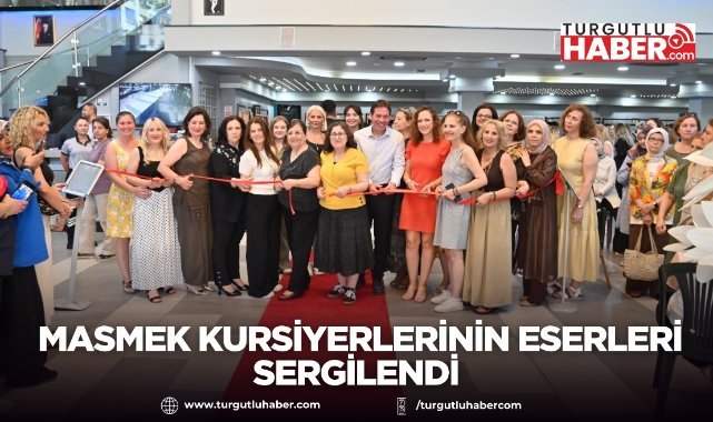 MASMEK Kursiyerlerinin Eserleri Sergilendi