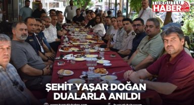 Şehit Yaşar Doğan, Turgutlu'da Dualarla Anıldı