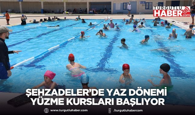 Şehzadeler’de Yaz Dönemi Yüzme Kursları Başlıyor