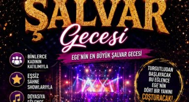 Turgutlu'da 2. Geleneksel Şalvar Gecesi Heyecanı