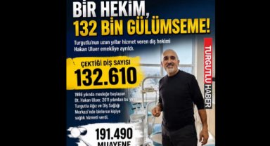 Turgutlu’da Bir Hekimin Ardında Bıraktığı 132 Bin Gülümseme