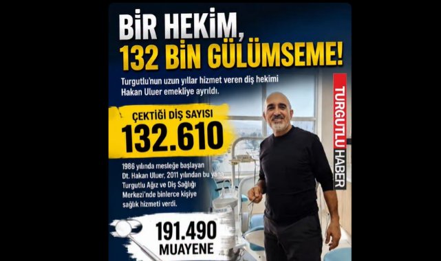 Turgutlu’da Bir Hekimin Ardında Bıraktığı 132 Bin Gülümseme