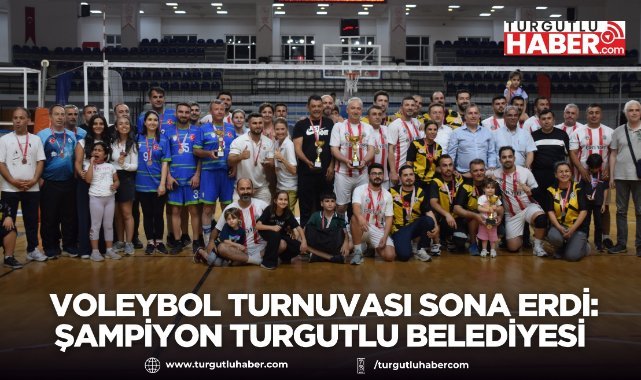Turgutlu’da Kurumlar Arası Voleybol Turnuvası Sona Erdi: Şampiyon Turgutlu Belediyesi