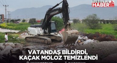 Vatandaş Bildirdi, Kaçak Moloz Temizlendi