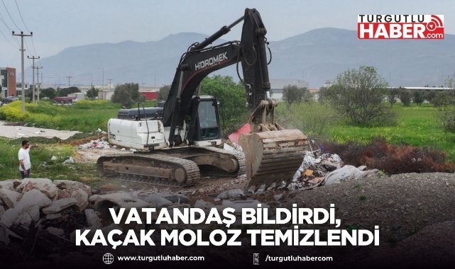 Vatandaş Bildirdi, Kaçak Moloz Temizlendi