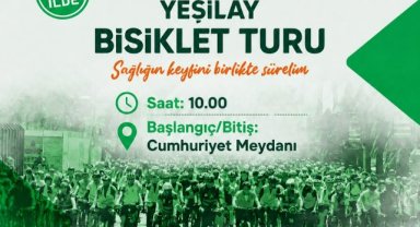 Yeşilay Bisiklet Turu Manisa’da Pedal Çevirecek