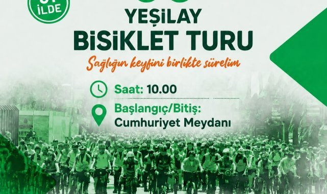 Yeşilay Bisiklet Turu Manisa’da Pedal Çevirecek