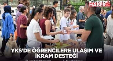 YKS’de Öğrencilere Ulaşım ve İkram Desteği