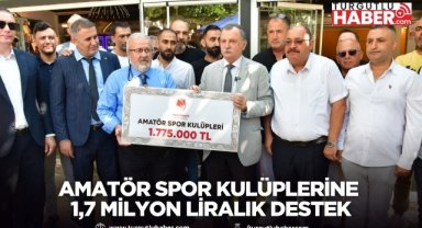 Yunusemre’den Amatör Spor Kulüplerine 1,7 Milyon Liralık Destek