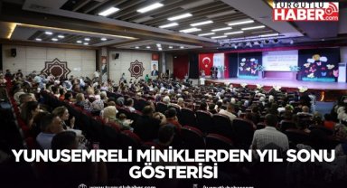 Yunusemreli Miniklerden Yıl Sonu Gösterisi