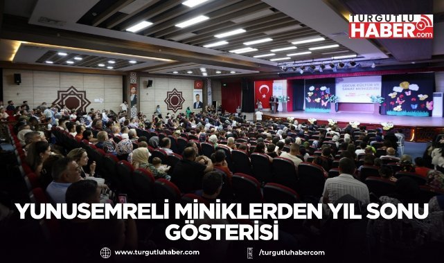 Yunusemreli Miniklerden Yıl Sonu Gösterisi