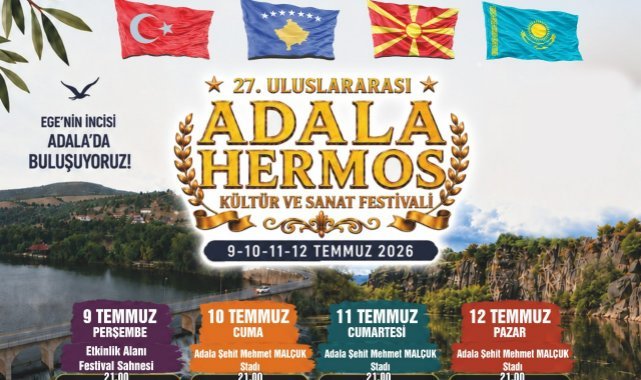 Adala Hermos Festivali'nde konser programı açıklandı