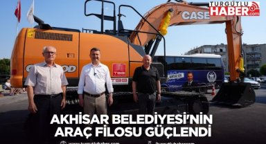 Akhisar Belediyesi'nin araç filosu güçlendi