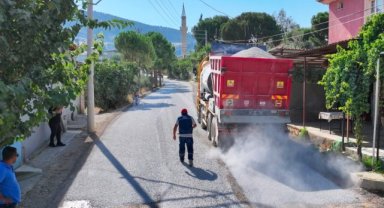 Alaşehir'de 3 Kilometrelik Yol Yenilendi