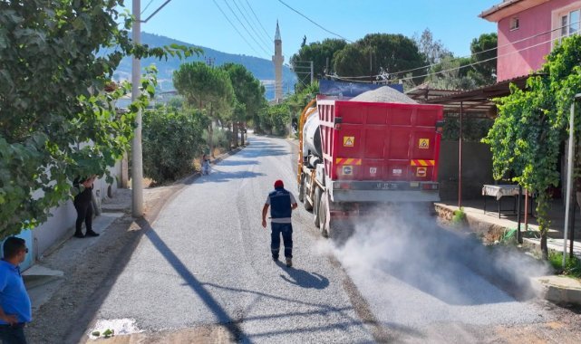 Alaşehir'de 3 Kilometrelik Yol Yenilendi