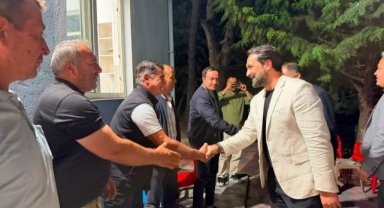 Arınç, Demirci'de yatırımları inceledi, vatandaşlarla buluştu