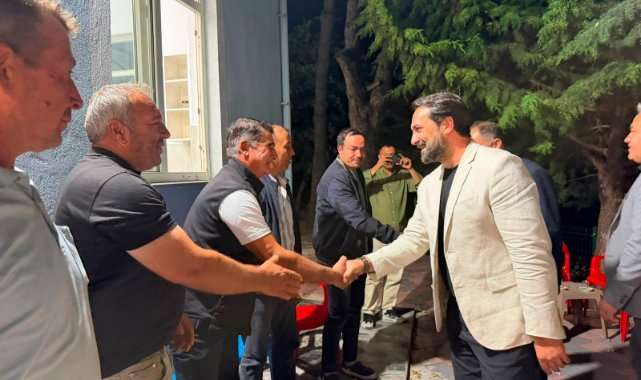 Arınç, Demirci'de yatırımları inceledi, vatandaşlarla buluştu