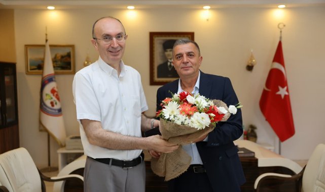 BAŞKAN ŞİMŞEK’TEN KAYMAKAM YAZAR’A HAYIRLI OLSUN ZİYARETİ