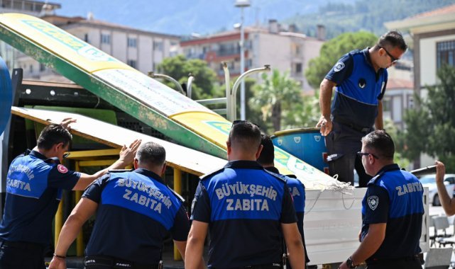 Büyükşehir’den İşgaliye ve Görüntü Kirliliğine Geçit Yok