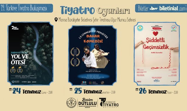 Manisa, 19. Türkiye Tiyatro Buluşması’na Ev Sahipliği Yapacak