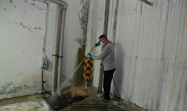 Manisa Büyükşehir’den Kapalı Alanlarda Larvasit Uygulaması