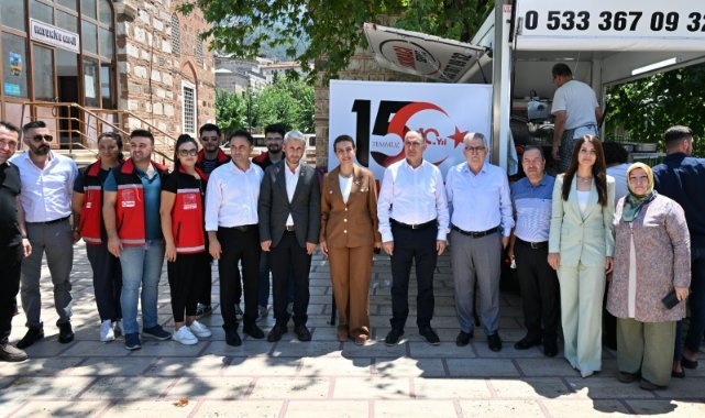 Manisa'da şehitler için mevlit okutuldu
