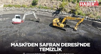 MASKİ'den Safran Deresi'nde temizlik