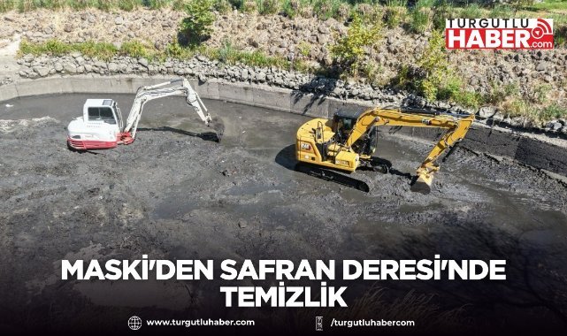 MASKİ'den Safran Deresi'nde temizlik