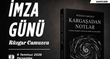 Rüzgar Camuzcu Turgutlu’da Okurlarıyla Buluşacak