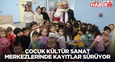 Turgutlu Çocuk Kültür Sanat Merkezlerinde kayıtlar sürüyor