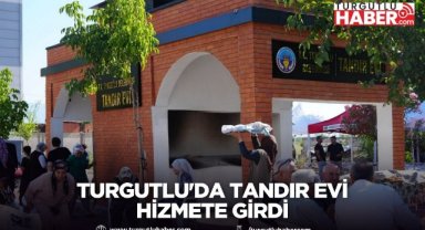 Turgutlu'da İstasyonaltı Mahallesi'ne Tandır Evi Kazandırıldı