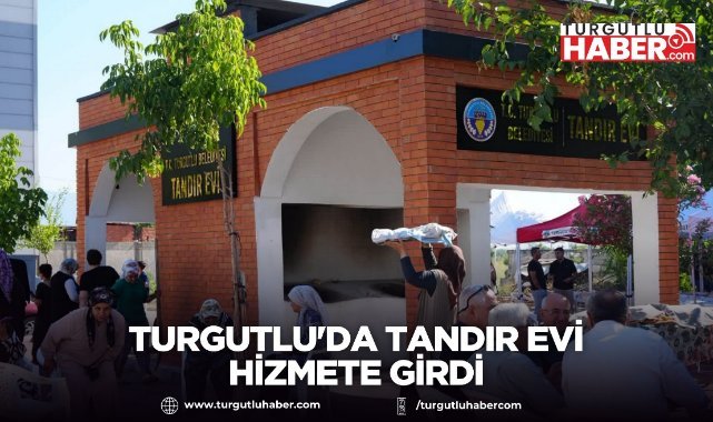 Turgutlu'da İstasyonaltı Mahallesi'ne Tandır Evi Kazandırıldı