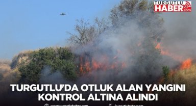 Turgutlu'da Otluk Alan Yangını Kontrol Altına Alındı