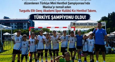 Turgutlu Elit Genç Akademi Spor Kulübü Kız Hentbol Takımı Türkiye Şampiyonu Oldu