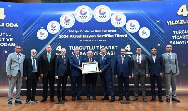 TUTSO, TOBB Akreditasyon Sertifikasını Bakan Polat ve TOBB Başkanı Hisarcıklıoğlu'ndan Aldı