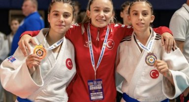Yunusemreli judocular Avrupa Kupası'ndan 3 madalyayla döndü