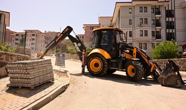 Akgedik Mahallesi’nde Üstyapı Çalışmaları Hız Kesmeden Devam Ediyor