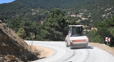 Ayvacık Yolunda 6 Kilometrelik Çalışma