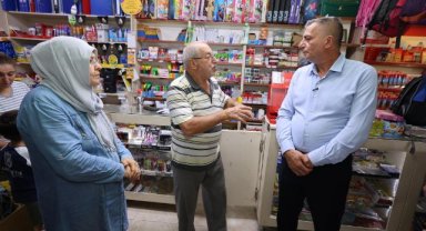 Başkan Şimşek, Nişancıpaşa esnafını ziyaret etti