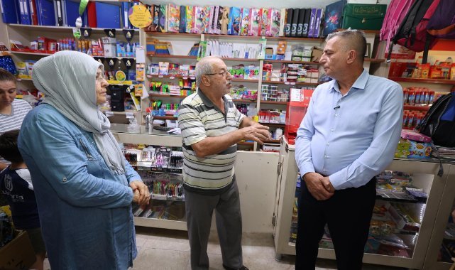 Başkan Şimşek, Nişancıpaşa esnafını ziyaret etti