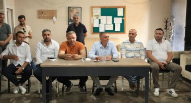 BAŞKAN ŞİMŞEK SAHADAKİ ÇALIŞMALARI YERİNDE İNCELEDİ