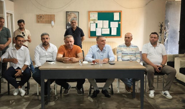BAŞKAN ŞİMŞEK SAHADAKİ ÇALIŞMALARI YERİNDE İNCELEDİ