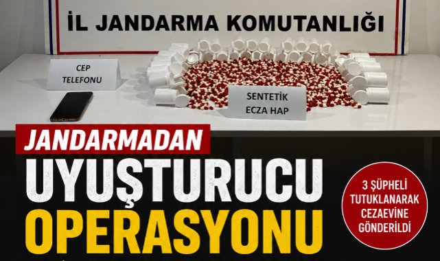 Jandarmadan Uyuşturucu Operasyonu