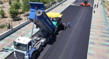 Köprübaşı İlk Kez Sıcak Asfaltla Buluşuyor